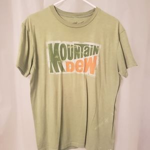 mountain dew graphic shirt